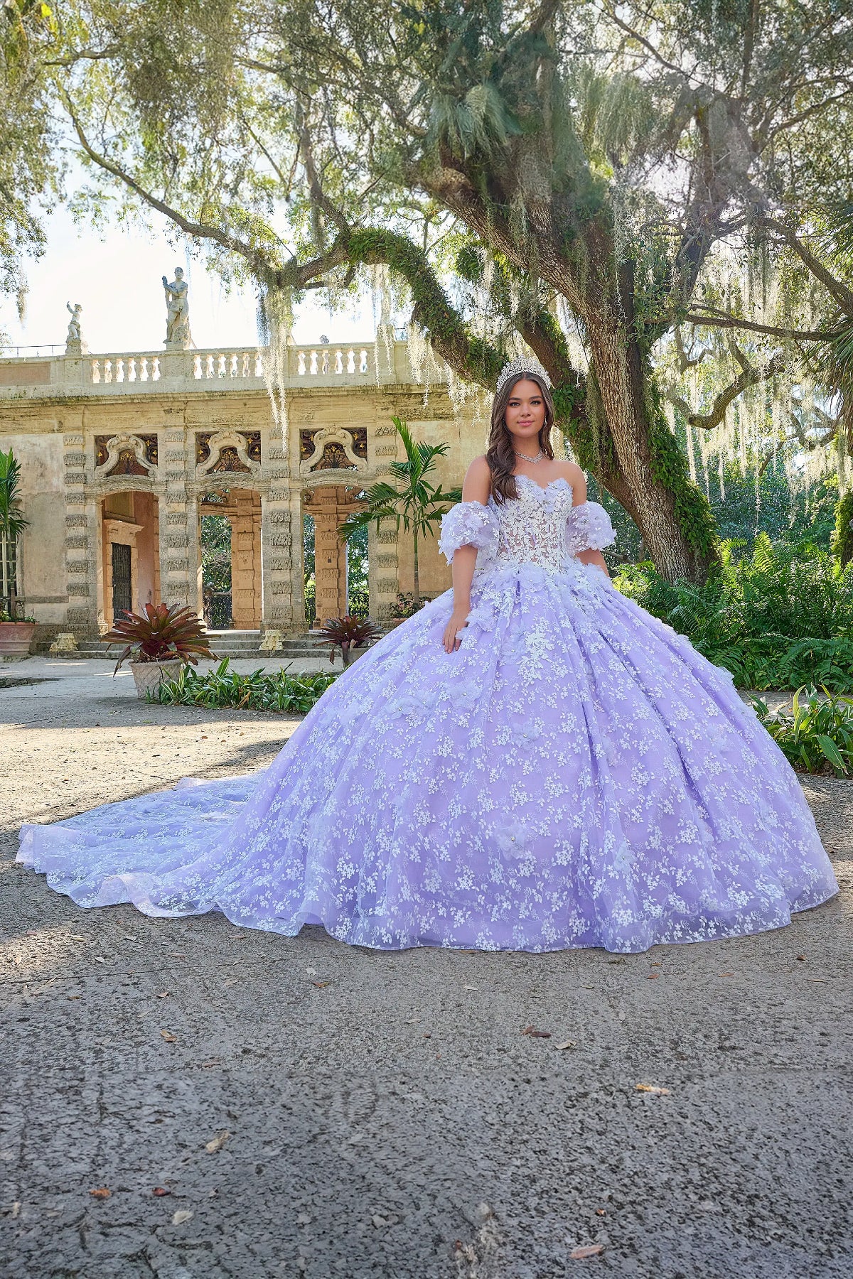 AMARRA Quinceañera Dress Style 54206 Glows in The Dark