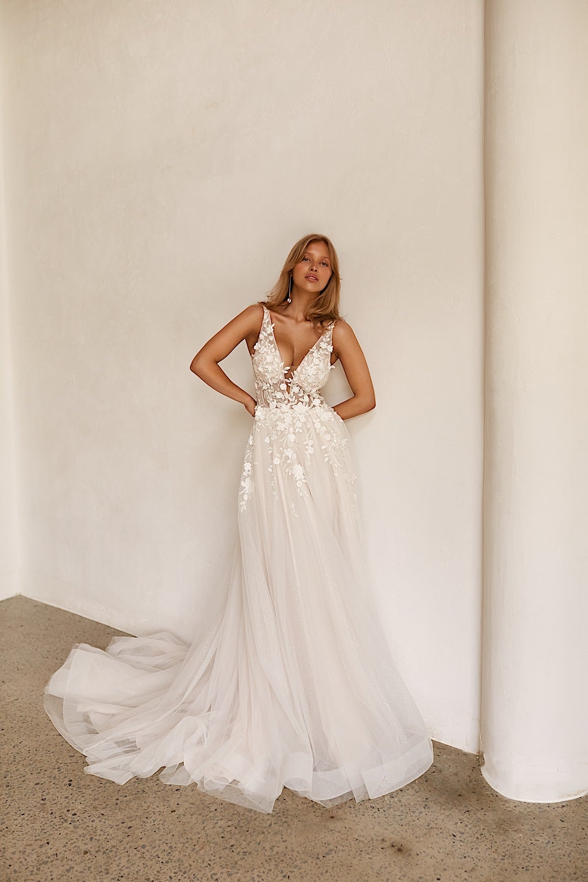 LUCILLE Wedding Dress Style Code: MAYA BELLA Email for Availability and Price