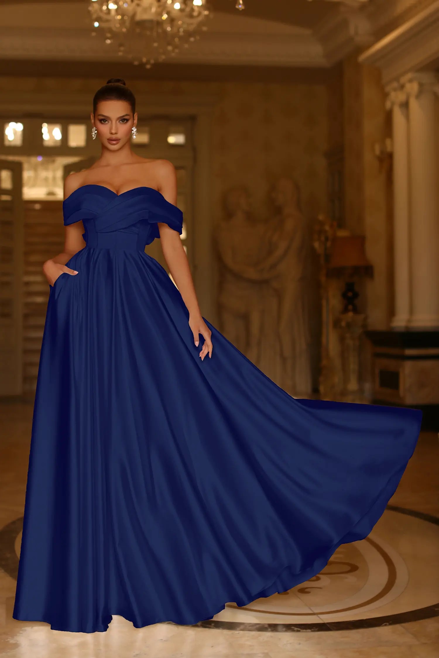 TE207 Formal Prom Party Dress