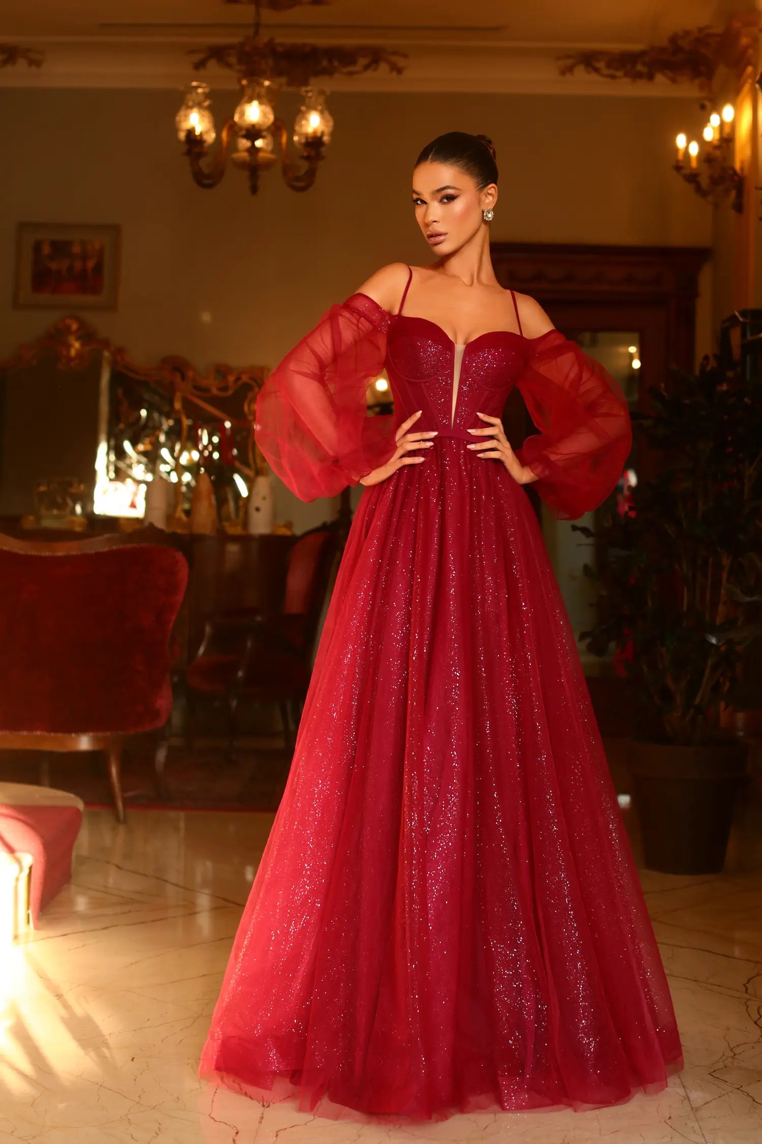 TK130 Formal Prom Party Dress