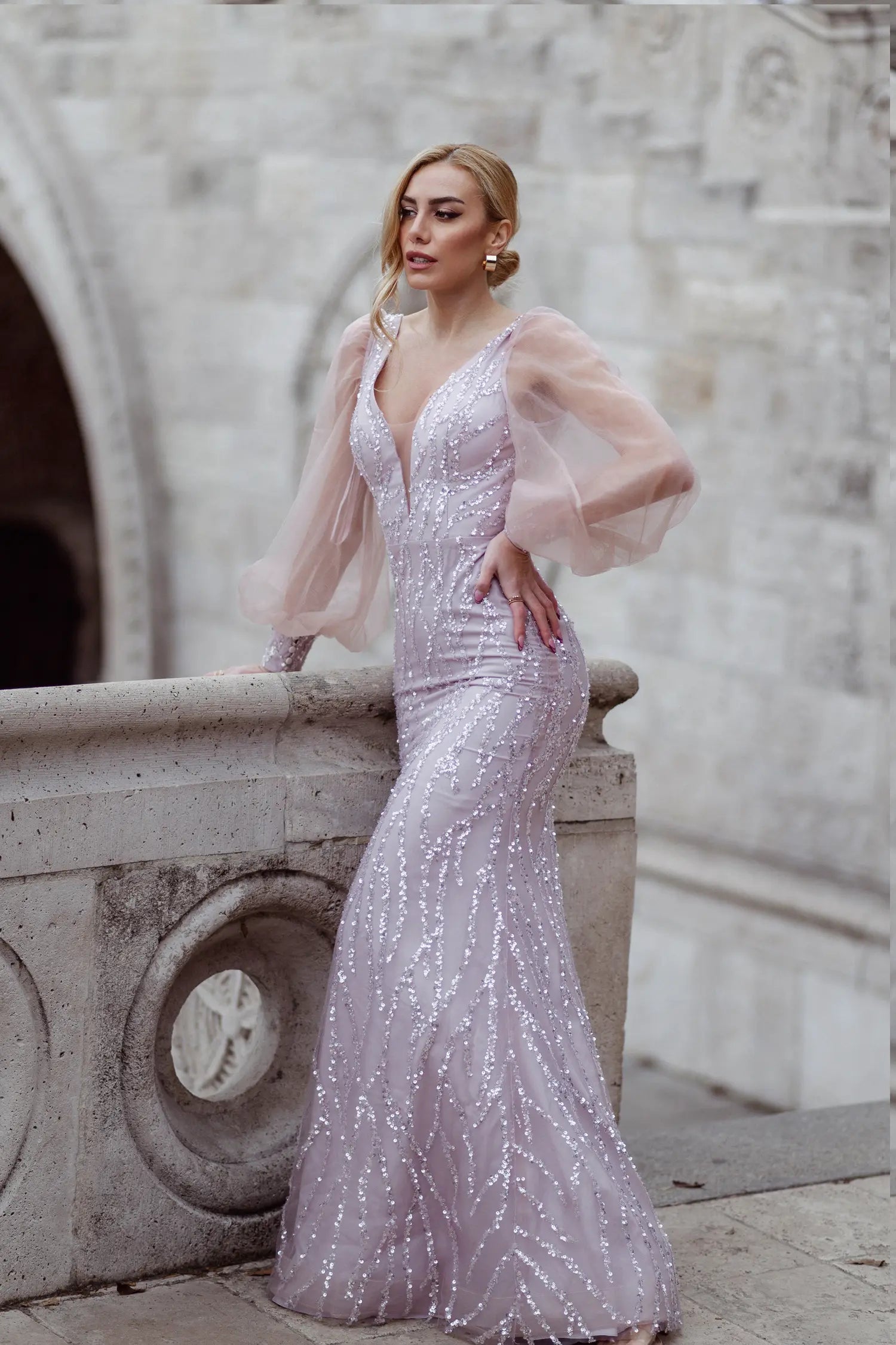 TK209 Formal Prom Party Dress