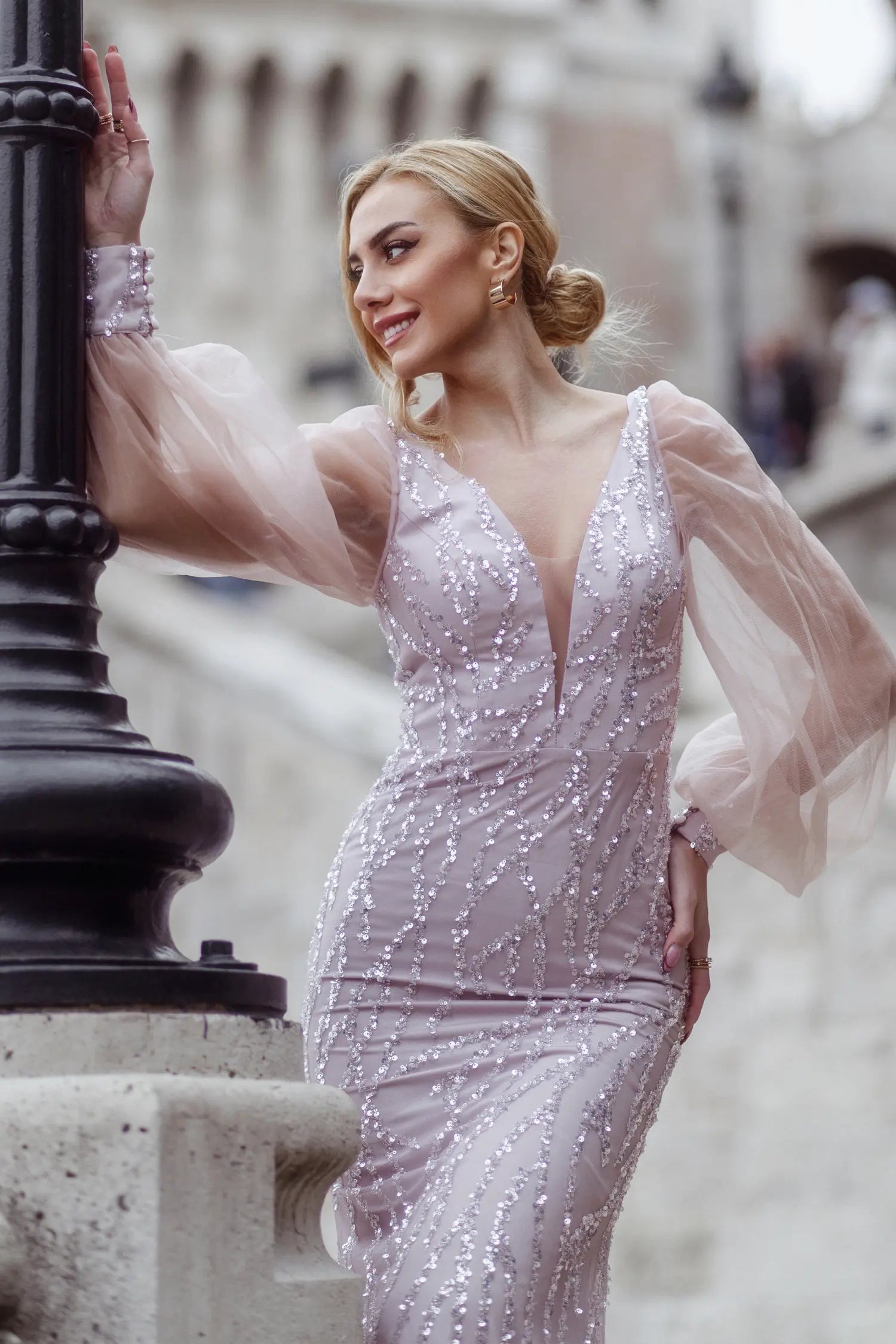 TK209 Formal Prom Party Dress